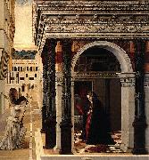 Gentile Bellini The Annunciation oil painting artist